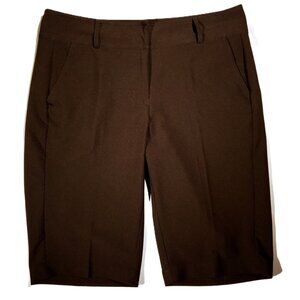 TOMMY ARMOUR SHORTS  women's  10  Black  Dri-Logic  Bermuda  Golf/Pickleball EXC